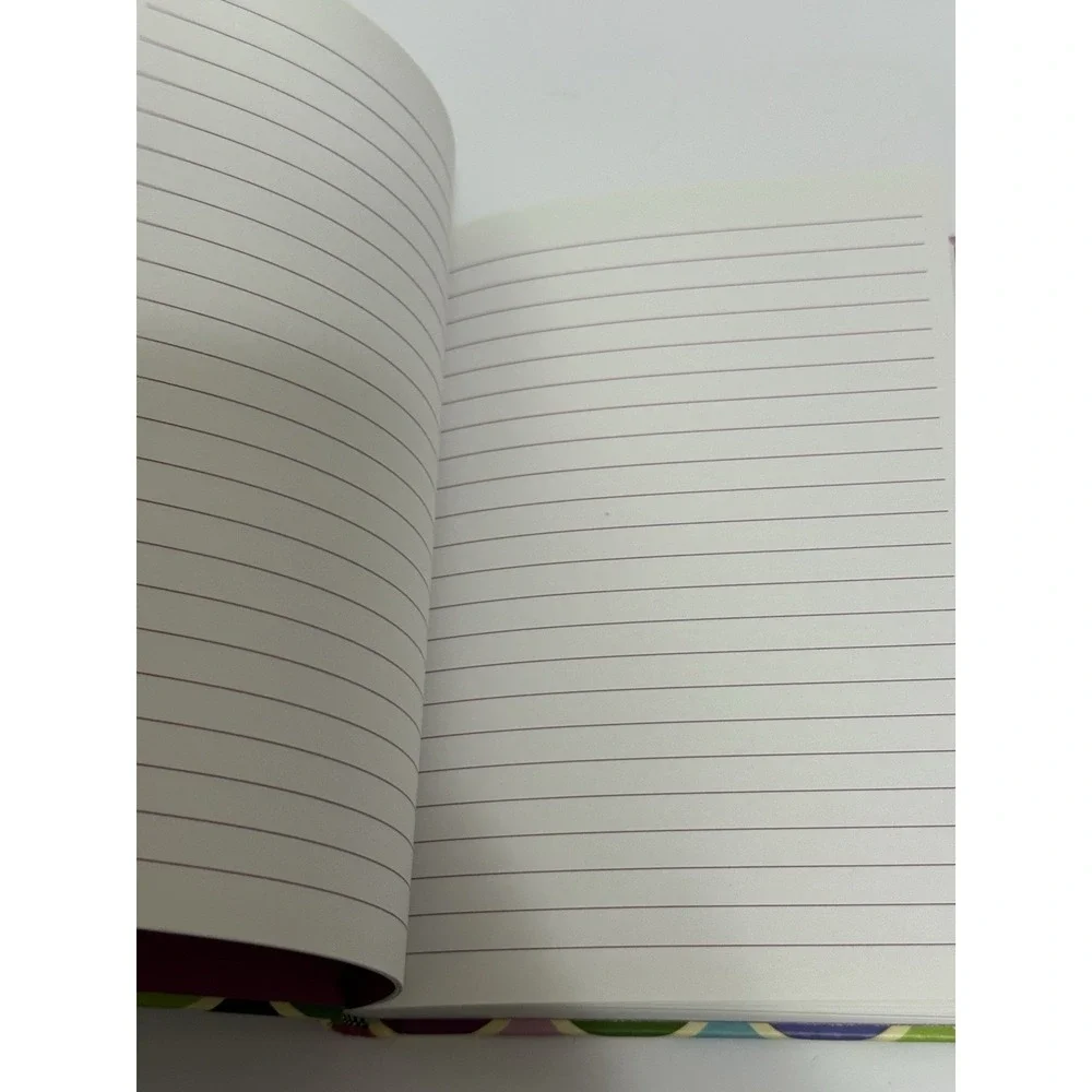 Blank Journal With Magnetic Closure  - Lightly‎ Lined. Multicolored 6 X 8.25